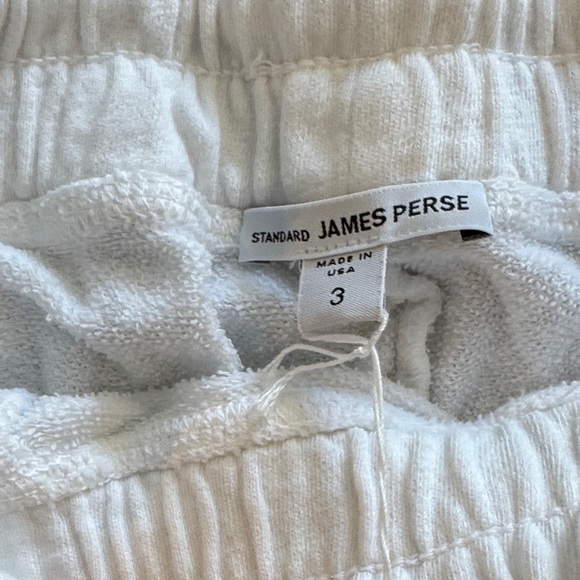 James Perse White Drawstring Pants - Picture 4 of 7